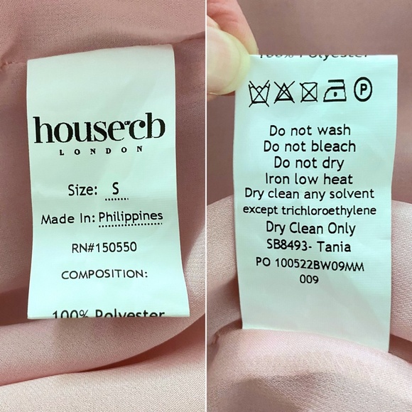 NEW House of CB Tania Dress Rosehill Pink Quartz Small - Picture 16 of 16